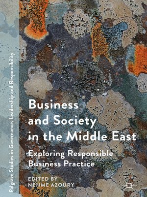cover image of Business and Society in the Middle East